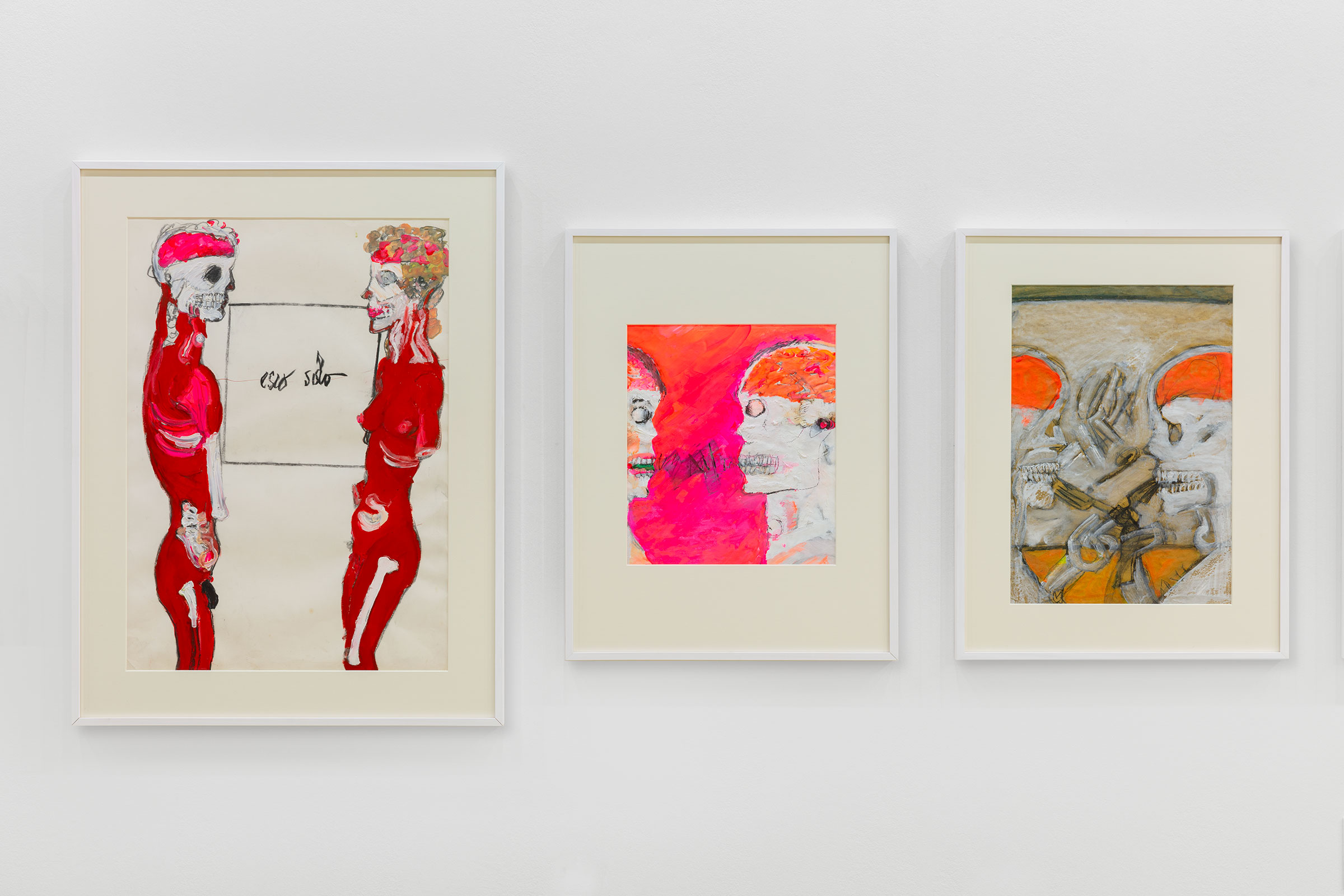 Fabio Mauri, Senza titolo, 1987, Senza titolo, 1987, Esco solo, 1987